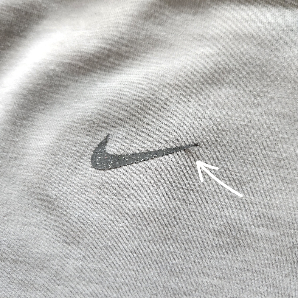 Nike Yoga Dri Fit Oversize Hoodie Particle Grey | Women's Size L - Picture 9 of 12